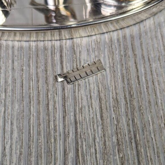 Victorian Silver Plated Novelty Cruet Set with Engraved Windmill Style Pepper Po - Picture 9 of 15